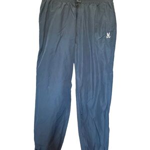 Men's Black Psycho Bunny Track Pants